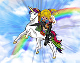 Unicorn Princess Sticker